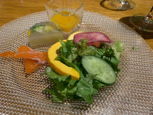 軽井沢　ロンギングハウス　サラダ