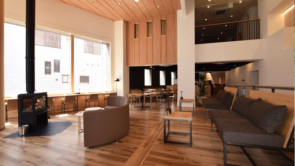 第一滝本館の姉妹館addexinnの中のaddexcafe