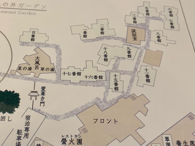 亀の井別荘　地図
